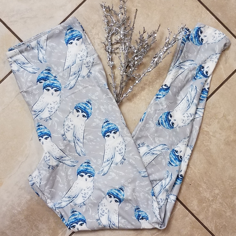 Snow Owls Leggings